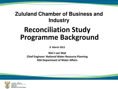 Ppt Zululand Chamber Of Business And Industry Powerpoint Presentation