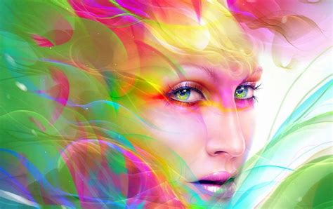 Colorful Girl Girl Colors Color Colorful Hd Wallpaper Peakpx