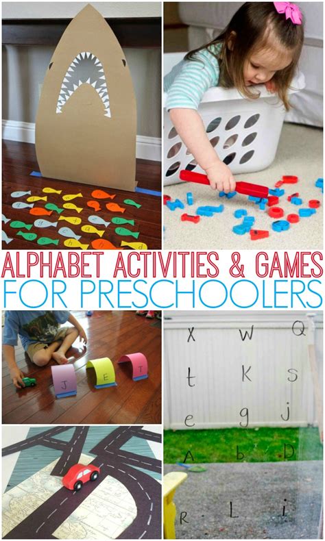 Letter Learning Games Letter Recognition Activities Preschool