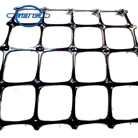 Kn M Biaxial Polypropylene Pp Plastic Geogrid For Soft Soil Road Base