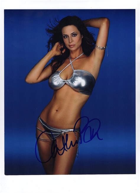 Glamour is not a dirty word. ORIGINAL AUTOGRAPH.. Bikini Perfection GLAMOUR PHOTO ...