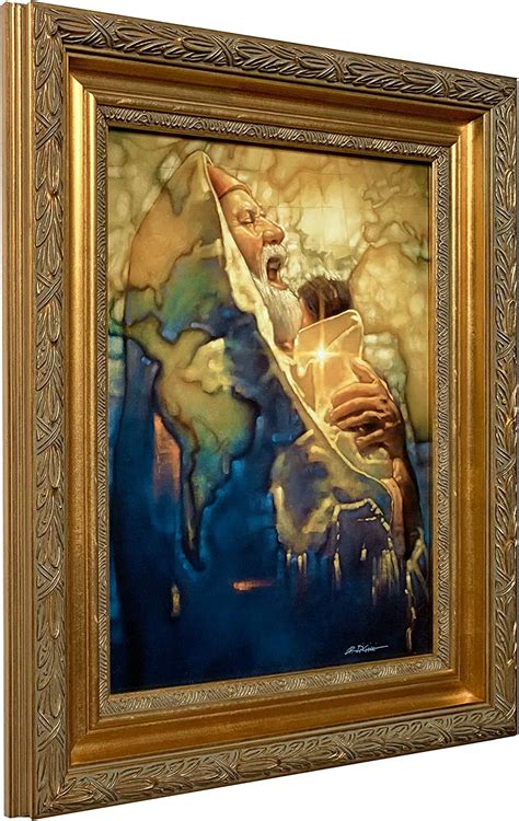 Ron Diciannisimeons Moment Canvas Framed Christian Art