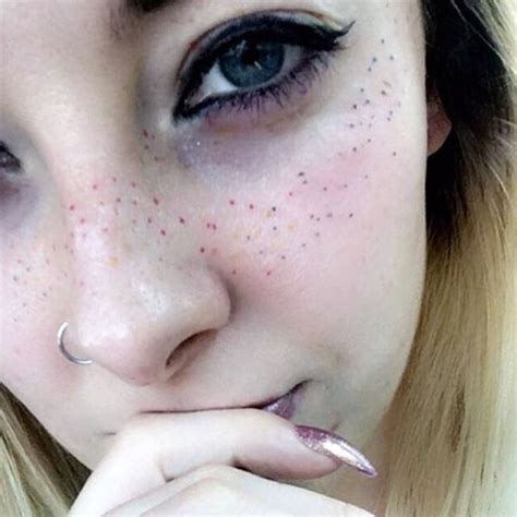 Latest Beauty Trend Sees People Getting Freckles Inked On Their Fa