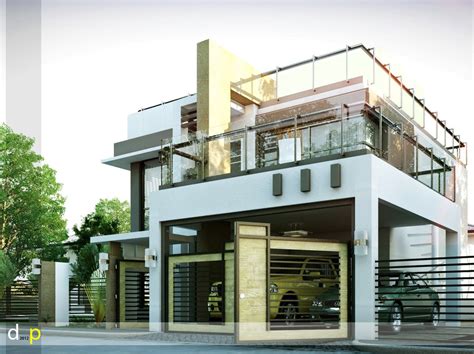 Find cool ultra modern mansion blueprints, small contemporary 1 story home plans & more! Modern House Designs Series: MHD-2014010 | Pinoy ePlans