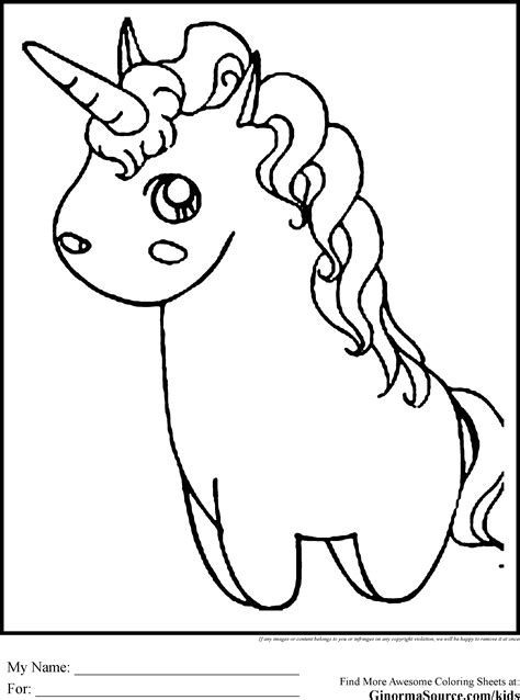 See the various unicorn coloring pages that we have provided, also, the pdf printable below. Baby Unicorns Coloring Pages - Coloring Home