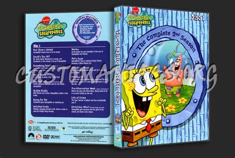 Spongebob Squarepants Season 2 Disc 1 Dvd Cover Dvd