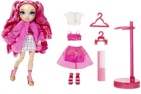 buy rainbow high fashion doll stella monroe pink themed doll with luxury outfits