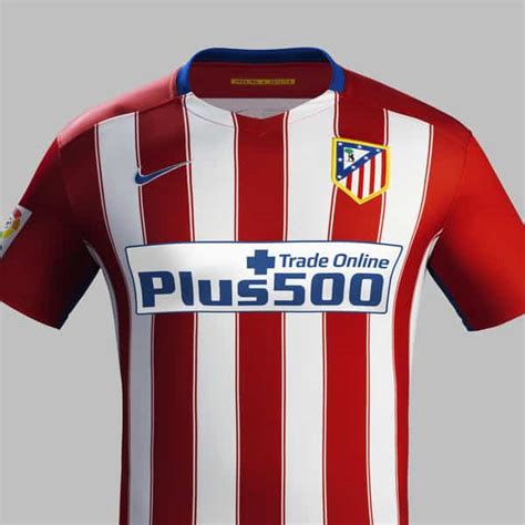 Uniforme atlético de madrid conjunto camiseta y pantaloneta. Les maillots 2015-2016 de l'Atlético Madrid par Nike