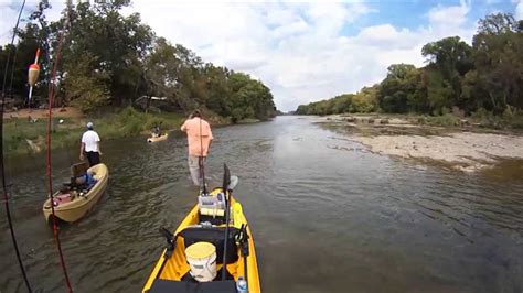 New Water Brazos River Kayak Fishing Youtube