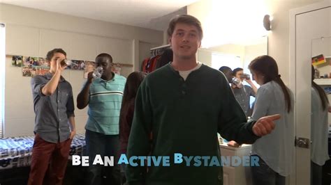 sexual assault intervention be an active bystander youtube