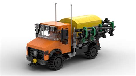 Lego Moc Unimog By Yellow Lxf Rebrickable Build With Lego