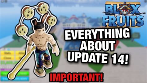 Everything About Update 14 In Blox Fruits New Code Items Island
