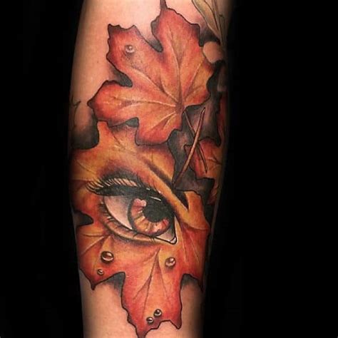 50 Fantastic Fall Tattoos For Men 2023 Inspiration Guide