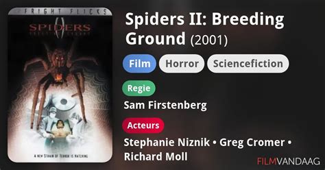 Spiders Ii Breeding Ground Film 2001 Filmvandaagnl