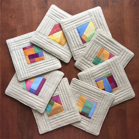 Quilted Coasters Pattern Free Sewing Quilting Easy Projects Free Stuff Printable Templates
