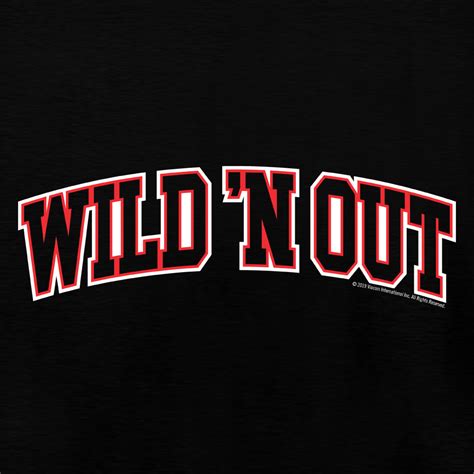 Wild N Out Arched Logo Adult Long Sleeve T Shirt Mtv Shop
