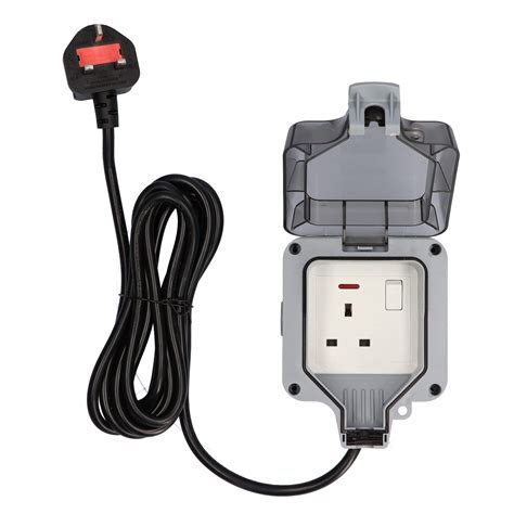 Buy Yunyoda Outdoor Waterproof Single Socket With 10ft3m Extension