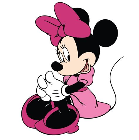 Ratón Minnie Mouse Minnie Mouse Silueta De Minnie Mouse Etsy