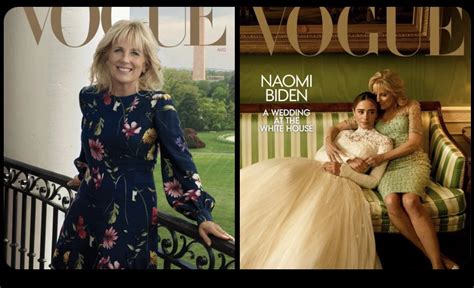 Mimsy On Twitter Here Are Dr Jill Bidens Two Vogue Covers Where Are Melanias 😏