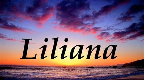 Liliana Significado Y Origen Del Nombre Origen De Los Nombres Alba