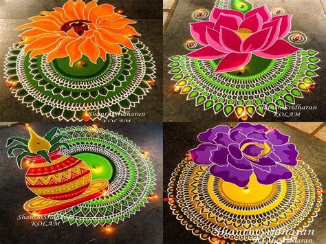 12 Latest Easy And Simple Rangoli Designs For Diwali 2019 Big