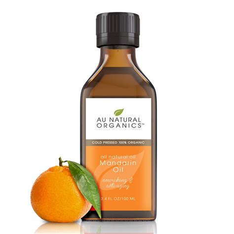 Mandarin Oil 34 Oz 100 Ml Au Natural Organics