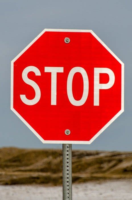 Stop Sign Red Traffic Free Image Download