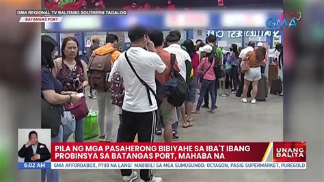 Pila Ng Mga Pasaherong Bibiyahe Sa Iba T Ibang Probinsya Sa Batangas