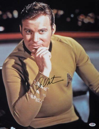 William Shatner Autographed Memorabilia Signed Photo Jersey