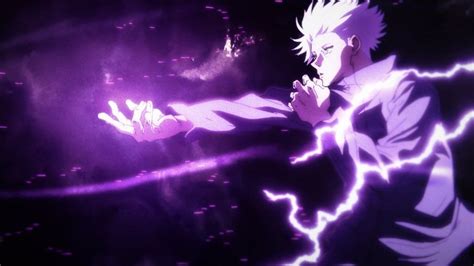 Gojo Wallpaper Purple