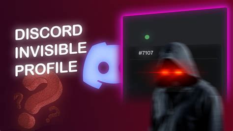 Make Your Discord Profile Completly Invisible Name Avatar And Banner