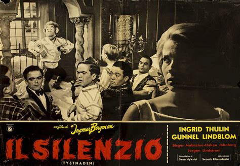 the silence 1963 italian fotobusta poster posteritati movie poster