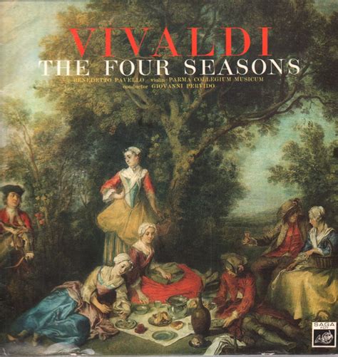Album Les Quatre Saisons De Antonio Vivaldi Sur Cdandlp