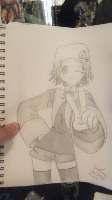Cute Anime Girl Commission Sketch Finished By Shelandrystudio On Deviantart