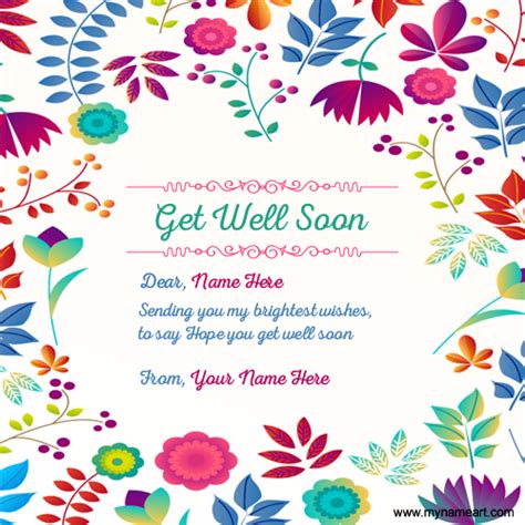 Get Well Soon Wishes Greeting Card Quotes