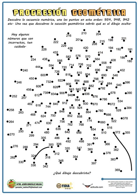 1 fichas de comunicación integral para 1° de secundaria. Una progresión geométrica es aquella sucesión de números en el que los té… | Material didactico ...
