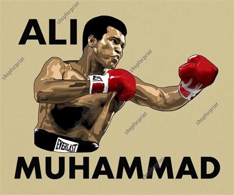 Muhammad Ali Vector Image In Ai Eps Svg Formats