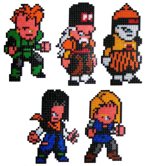 Dbz Androids Sprites By Snukastyle On Deviantart