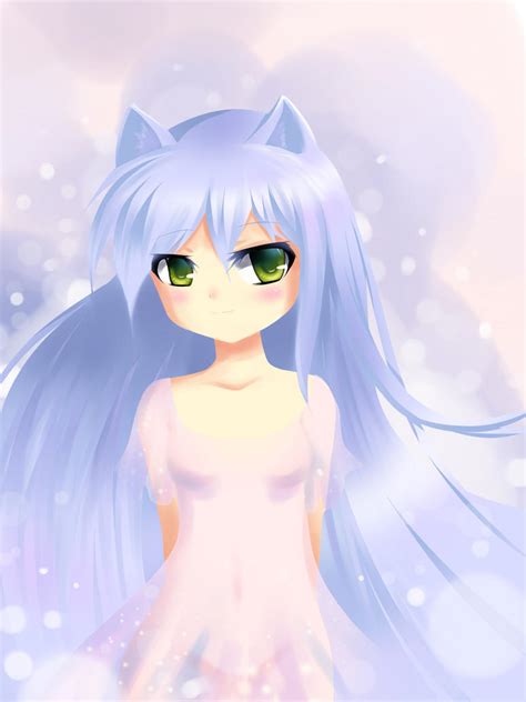 Neko Cute Girl By Fantazyme On Deviantart