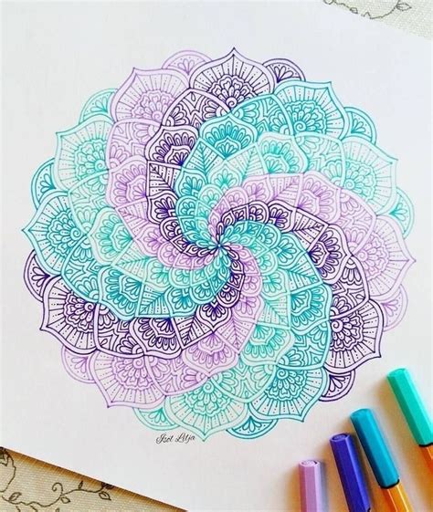 40 Beautiful Mandala Drawing Ideas And How To Mandala Drawing Art