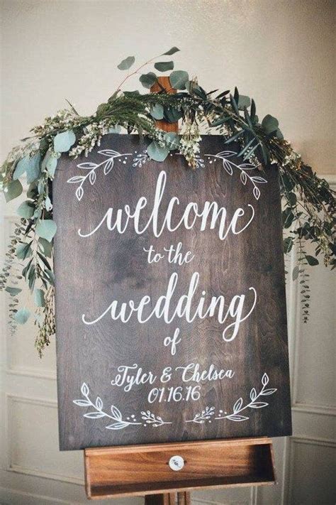 Rustic Wedding Signs Chalkboard Wedding Wedding Welcome Signs
