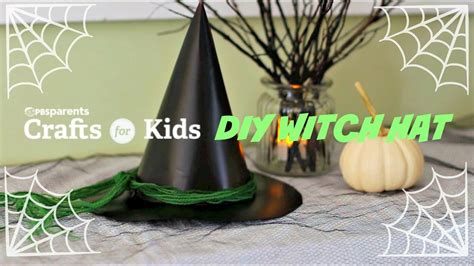 Diy Witch Hat Halloween Crafts For Kids Pbs Parents Youtube