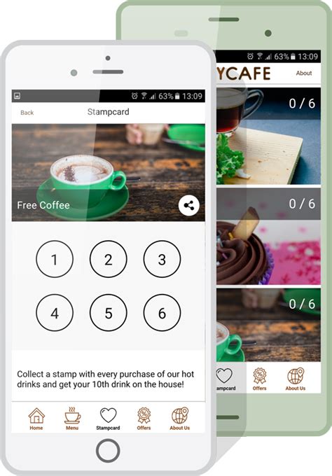 You can create, save and share your business card. AppInstitute | Create a Loyalty Punch Card App for Your ...