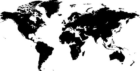 World Map Silhouette Png Carlen Wilmette