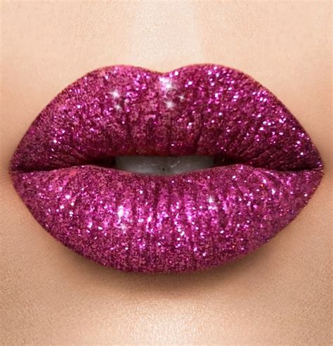 Merlon And Purple Passion Glitter Lips Lips Weddings Makeup Red