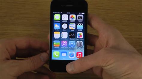 Iphone 4 Ios 7 0 3 Review Youtube