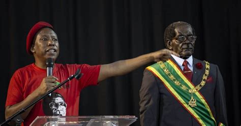 Julius Malema Younger Generations Must Learn From Mugabe