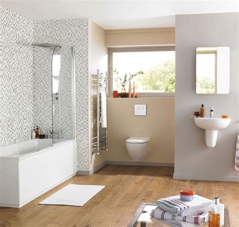 If your new bathroom space has a crawl space beneath it, the cost of plumbing and electrical work will likely go down. A new bathroom suite costs less than you think. Update yours for as little as £209.90! | Simple ...