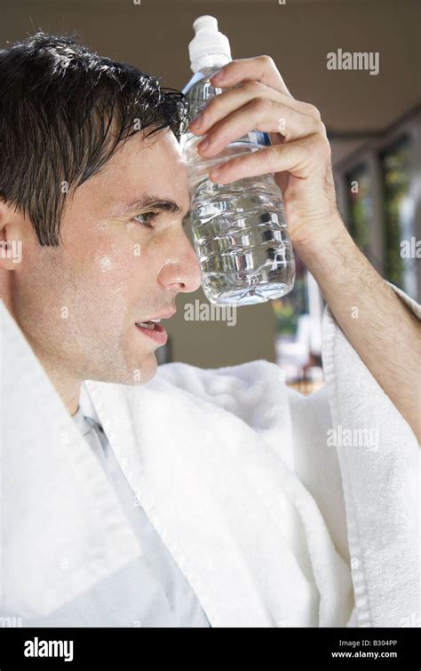 Sweaty Man Drinking Water Hi Res Stock Photography And Images Alamy