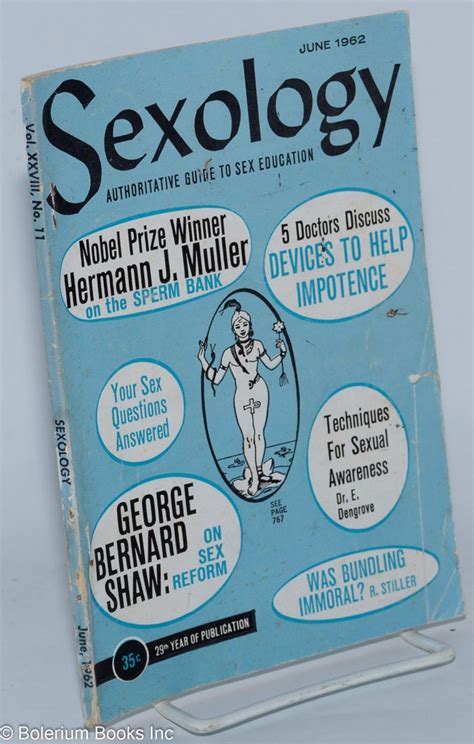 Sexology Sex Science Illustrated Vol 28 11 June 1962 George